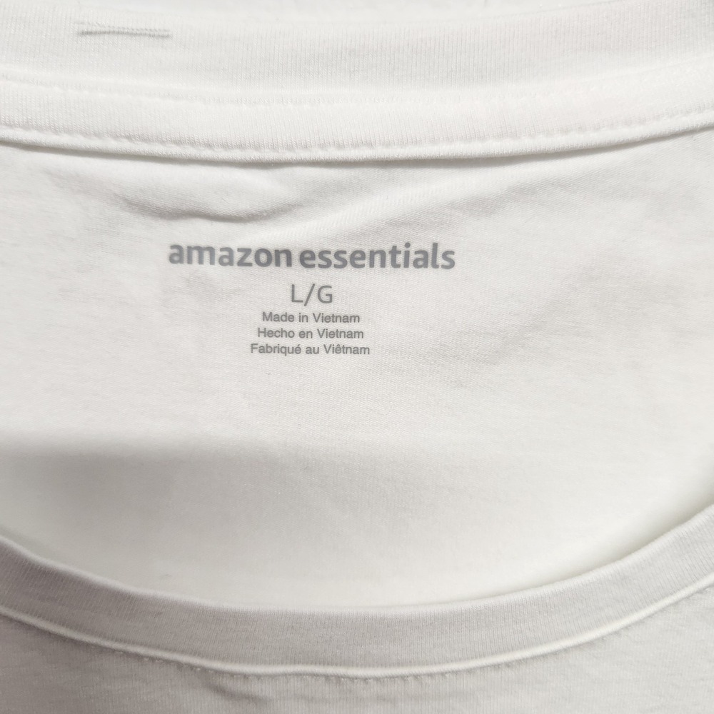 Amazon Essentials Shirt Womens‎ Large Crewneck Short Sleeve Tee 2 Pack Casual - Picture 2 of 10